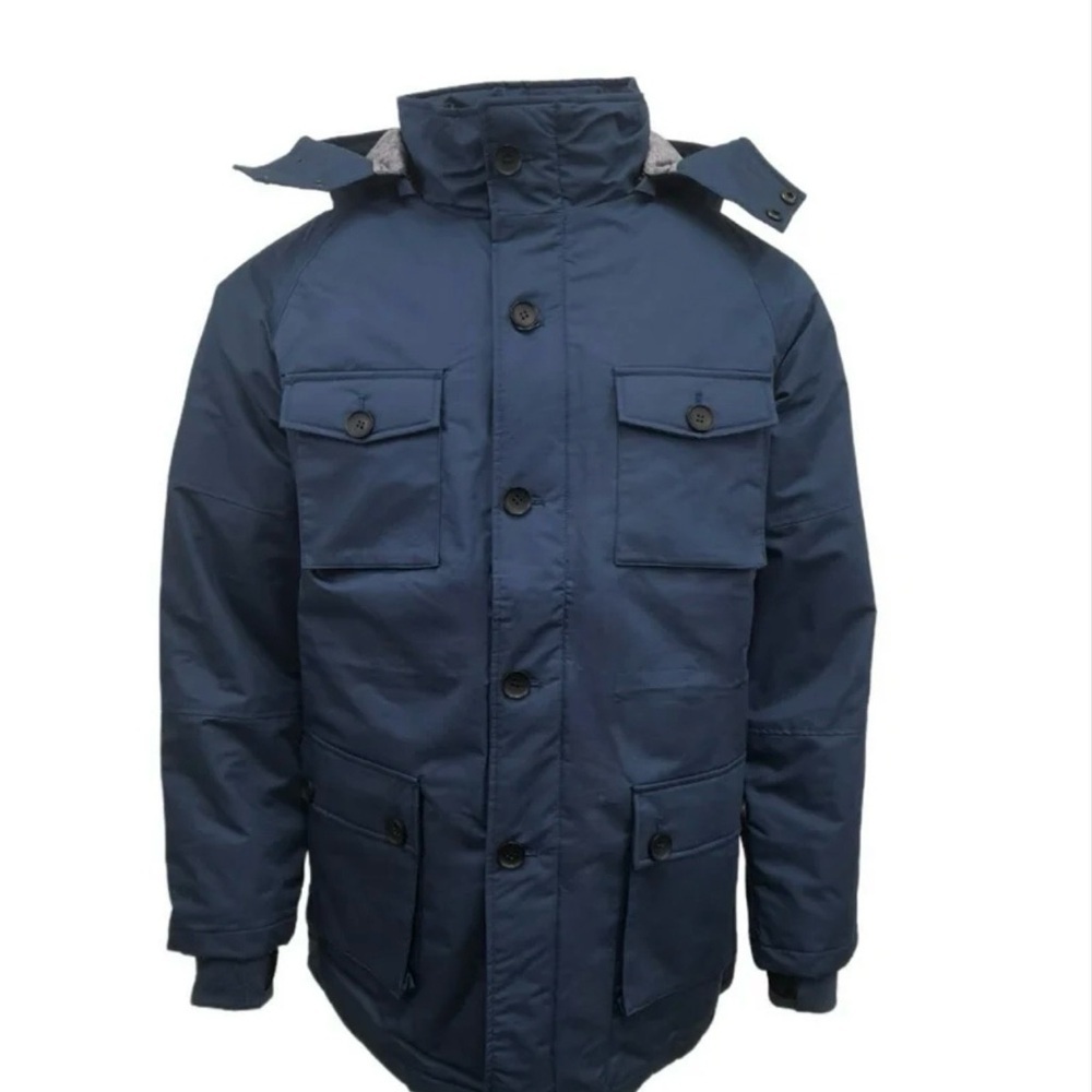 HoodLamb Men’s Hemp 2-in-1 Parka With Vest Size Medium